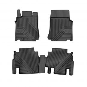 Alfombrillas de goma 3D No.77 para Mercedes Vaneo W414 combivan 2001-2005 (3 piezas)