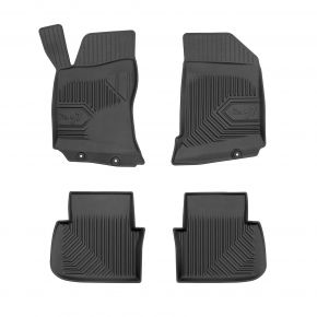 Alfombrillas de goma 3D No.77 para Saab 9-5 I antes del restyling 1997-2005 (4 piezas)