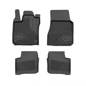 Alfombrillas de goma 3D No.77 para SMART FORFOUR II 2014-up (4 piezas)