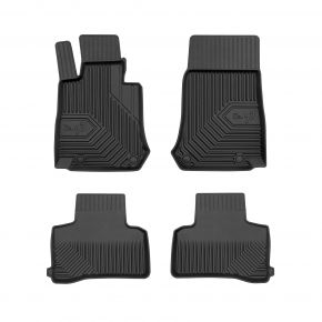 Alfombrillas de goma 3D No.77 para Mercedes EQC N293 2019-2023 (4 piezas)