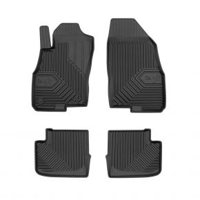 Alfombrillas de goma 3D No.77 para FIAT PUNTO EVO 5dv., hatchback 2005-2018 (4 piezas)