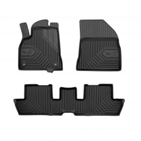 Alfombrillas de goma 3D No.77 para Peugeot 3008 I crossover 2009-2016 (3 piezas)