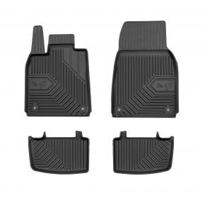 Alfombrillas de goma 3D No.77 para Porsche Taycan desde 2019 (4 piezas)