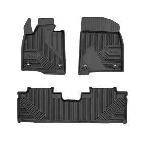 Alfombrillas de goma 3D No.77 para Lexus RX IV 2015-2022 (4 piezas)