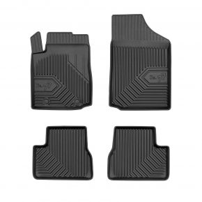 Alfombrillas de goma 3D No.77 para Citroen C3 I hatchback 2002-2009 (4 piezas)