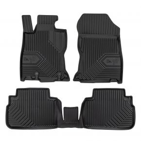 Alfombrillas de goma 3D No.77 para Subaru Forester V crossover 2018-2024 (3 piezas)