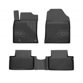 Alfombrillas de goma 3D No.77 para Kia Proceed III shooting brake 2018-2025 (3 piezas)