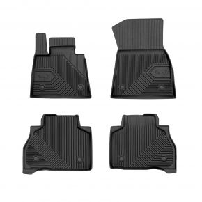 Alfombrillas de goma 3D No.77 para BMW X7 G07 7 plazas, 1.ª y 2.ª fila desde 2018 (3 piezas)