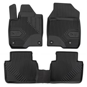 Alfombrillas de goma 3D No.77 para Honda ZR-V crossover desde 2023 (3 piezas)