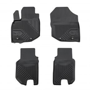 Alfombrillas de goma 3D No.77 para Honda Jazz III hatchback 2008-2015 (4 piezas)