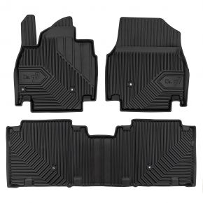 Alfombrillas de goma 3D No.77 para Kia EV9 desde 2023 (3 piezas)