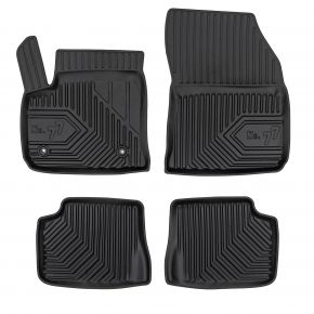 Alfombrillas de goma 3D No.77 para Jeep Avenger BEV crossover, Electric desde 2023 (4 piezas)