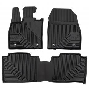 Alfombrillas de goma 3D No.77 para Lexus RZ crossover desde 2022 (3 piezas)