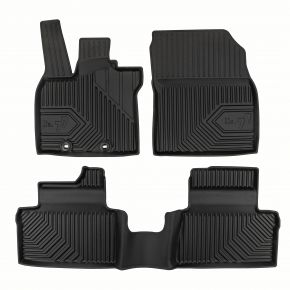 Alfombrillas de goma 3D No.77 para Lexus LBX crossover desde 2023 (3 piezas)