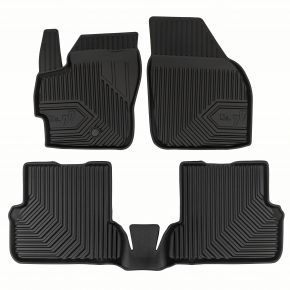 Alfombrillas de goma 3D No.77 para Mazda 3 I 2003-2010 (3 piezas)