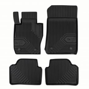 Alfombrillas de goma 3D No.77 para BMW 3 E91 combi, xDrive 2004-2012 (4 piezas)