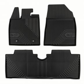 Alfombrillas de goma 3D No.77 para BYD Dolphin hatchback desde 2021 (3 piezas)