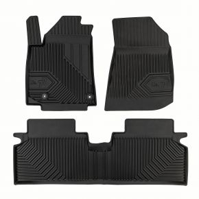 Alfombrillas de goma 3D No.77 para Kia Niro EV II crossover 2022-2026 (3 piezas)