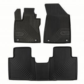 Alfombrillas de goma 3D No.77 para MG HS II excepto PHEV desde 2024 (3 piezas)