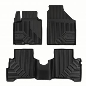 Alfombrillas de goma 3D No.77 para Suzuki Swift VII hatchback desde 2024 (3 piezas)