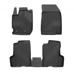 Alfombrillas de goma 3D No.77 para Dacia Duster II después del restyling 2021-2024 (3 piezas)