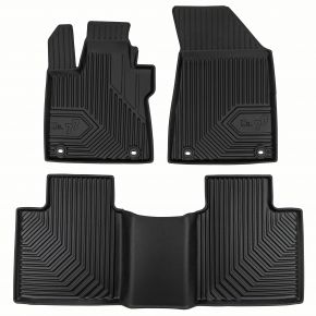 Alfombrillas de goma 3D No.77 para MG HS II PHEV desde 2024 (3 piezas)