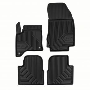 Alfombrillas de goma 3D No.77 para Peugeot 2008 II crossover, después del restyling, hybrid desde 2023 (4 piezas)