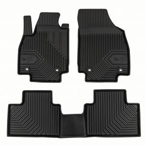 Alfombrillas de goma 3D No.77 para MG ZS II crossover, Hybrid+ desde 2024 (3 piezas)