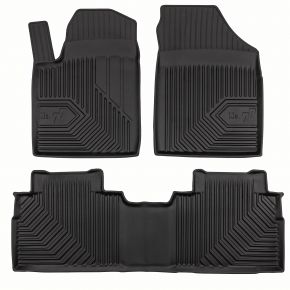Alfombrillas de goma 3D No.77 para DFSK E5 desde 2025 (3 piezas)