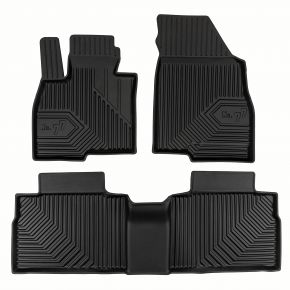 Alfombrillas de goma 3D No.77 para Jaecoo J7 excepto PHEV desde 2025 (3 piezas)