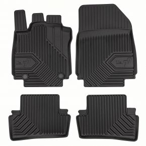 Alfombrillas de goma 3D No.77 para Renault Clio IV 2012-2020 (3 piezas)