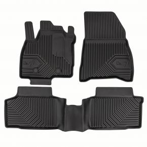 Alfombrillas de goma 3D No.77 para Dacia Duster III Mild Hybrid, AWD desde 2024 (3 piezas)