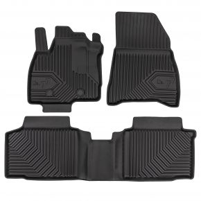 Alfombrillas de goma 3D No.77 para Dacia Bigster Mild Hybrid, AWD desde 2024 (3 piezas)