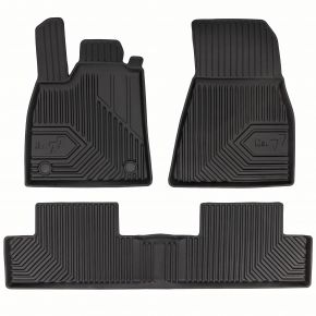 Alfombrillas de goma 3D No.77 para Renault 5 E-Tech electric hatchback desde 2024 (3 piezas)