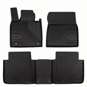 Alfombrillas de goma 3D No.77 para XPENG P7i sedan, después del restyling desde 2023 (3 piezas)