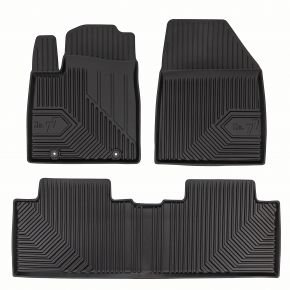 Alfombrillas de goma 3D No.77 para BYD Atto 2 desde 2024 (3 piezas)