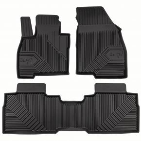 Alfombrillas de goma 3D No.77 para Jaecoo J7 PHEV desde 2025 (3 piezas)