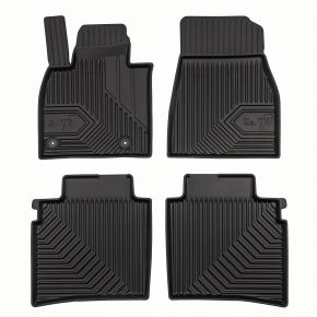 Alfombrillas de goma 3D No.77 para Hongqi HS5 crossover, AWD desde 2025 (4 piezas)