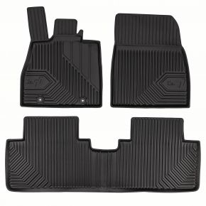 Alfombrillas de goma 3D No.77 para BYD Seal 6 DM-i combi, FWD desde 2024 (3 piezas)