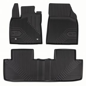 Alfombrillas de goma 3D No.77 para MG S5 EV desde 2025 (3 piezas)