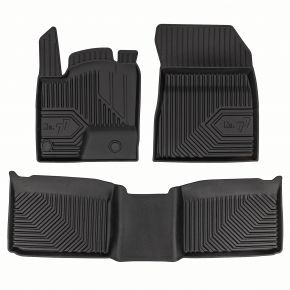 Alfombrillas de goma 3D No.77 para Mitsubishi Outlander IV PHEV, AWD desde 2021 (3 piezas)