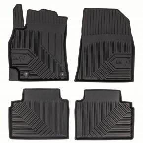 Alfombrillas de goma 3D No.77 para Kia K4 hatchback, excepto hybrid desde 2024 (4 piezas)