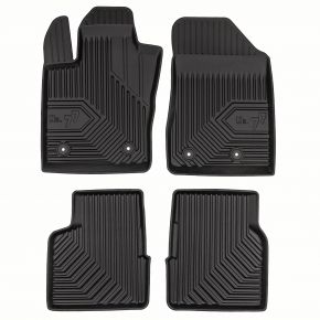 Alfombrillas de goma 3D No.77 para Jeep Compass II PHEV 2016-2026 (4 piezas)