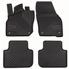Alfombrillas de goma 3D No.77 para Audi Q3 III desde 2025 (4 piezas)