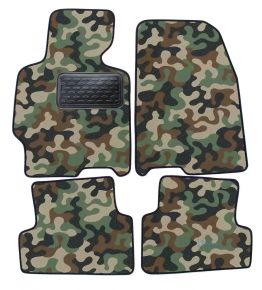 Alfombras textiles de camuflaje para Mazda Xedos 6 1992-1999 4 piezas