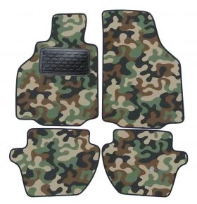 Alfombras textiles de camuflaje para Porsche BOXTER 2004-up