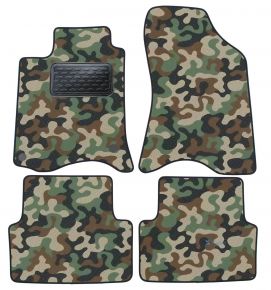 Alfombras textiles de camuflaje para Renault Laguna B 2001-2007