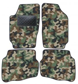 Alfombras textiles de camuflaje para Seat Cordoba / IBIZA/ FABIA I /POLO