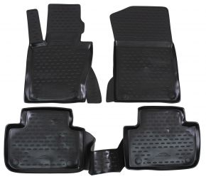 Alfombrillas de goma BMW X3 E83  2003-2006  2006-2010  4 piezas