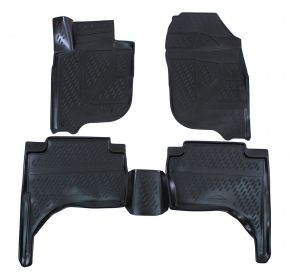 Alfombrillas de goma MITSUBISHI L200  2015-up  4 piezas